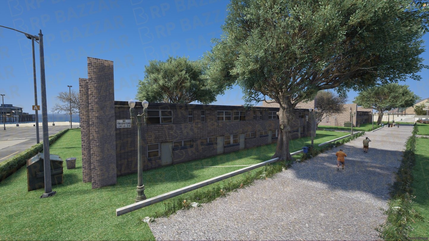 Suburban House Exterior FiveM MLO — GTA RP Interior — ESX QB QBOX — RPBazzar
