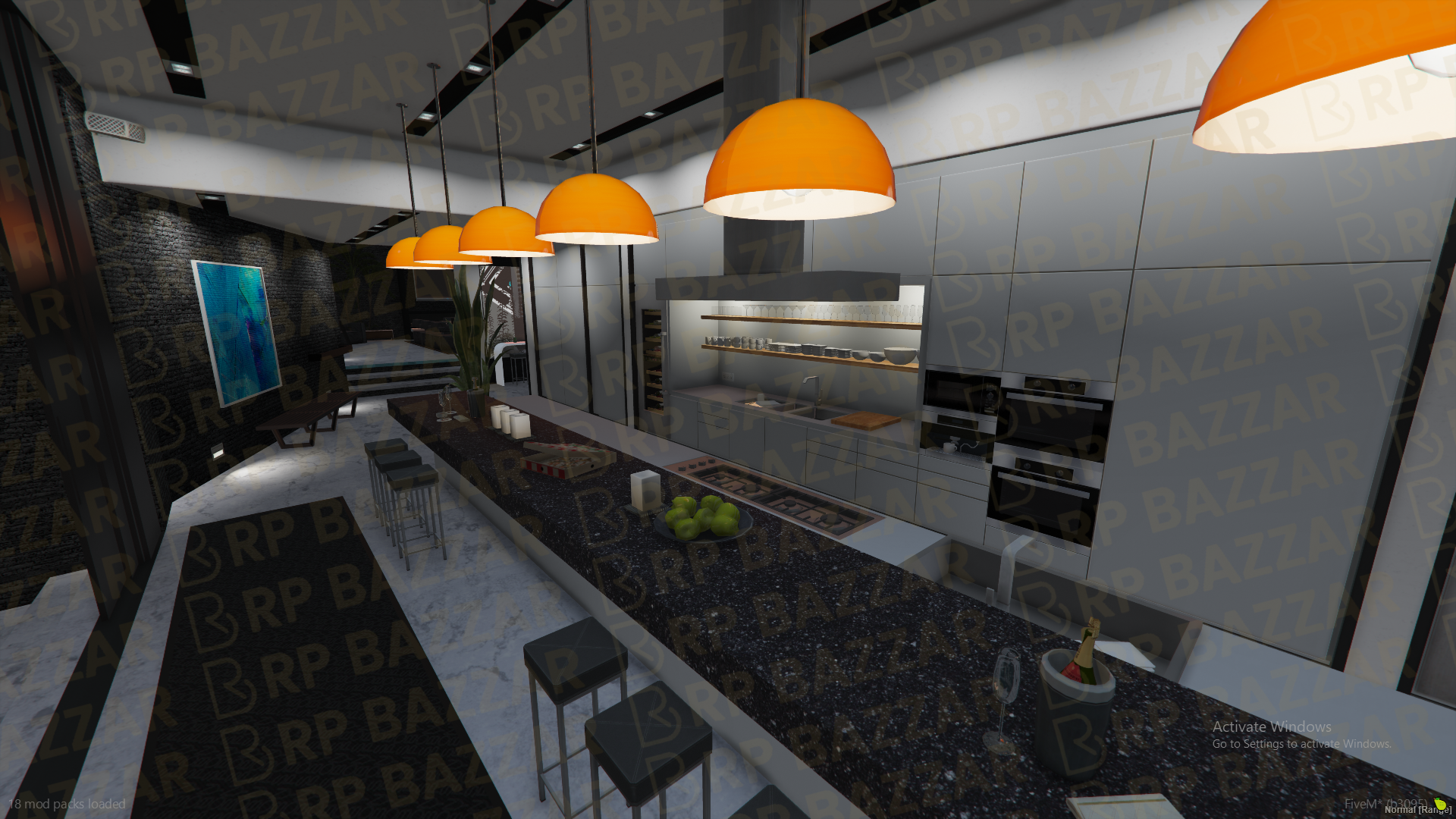 Upscale Mansion FiveM MLO — GTA RP Interior — ESX QB QBOX — RPBazzar