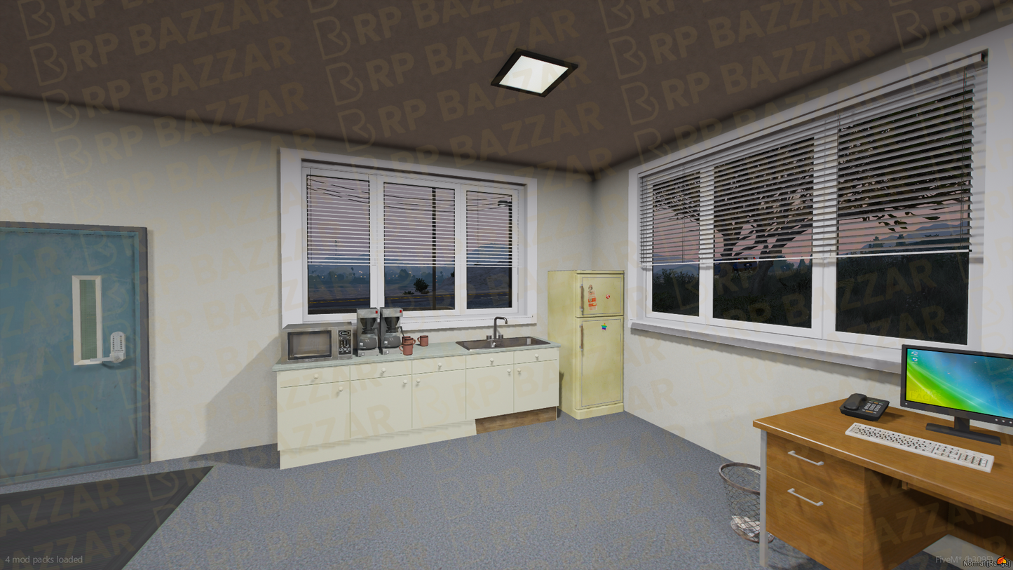 Coastal Fire Department FiveM MLO — GTA RP Interior — ESX QB QBOX — RPBazzar