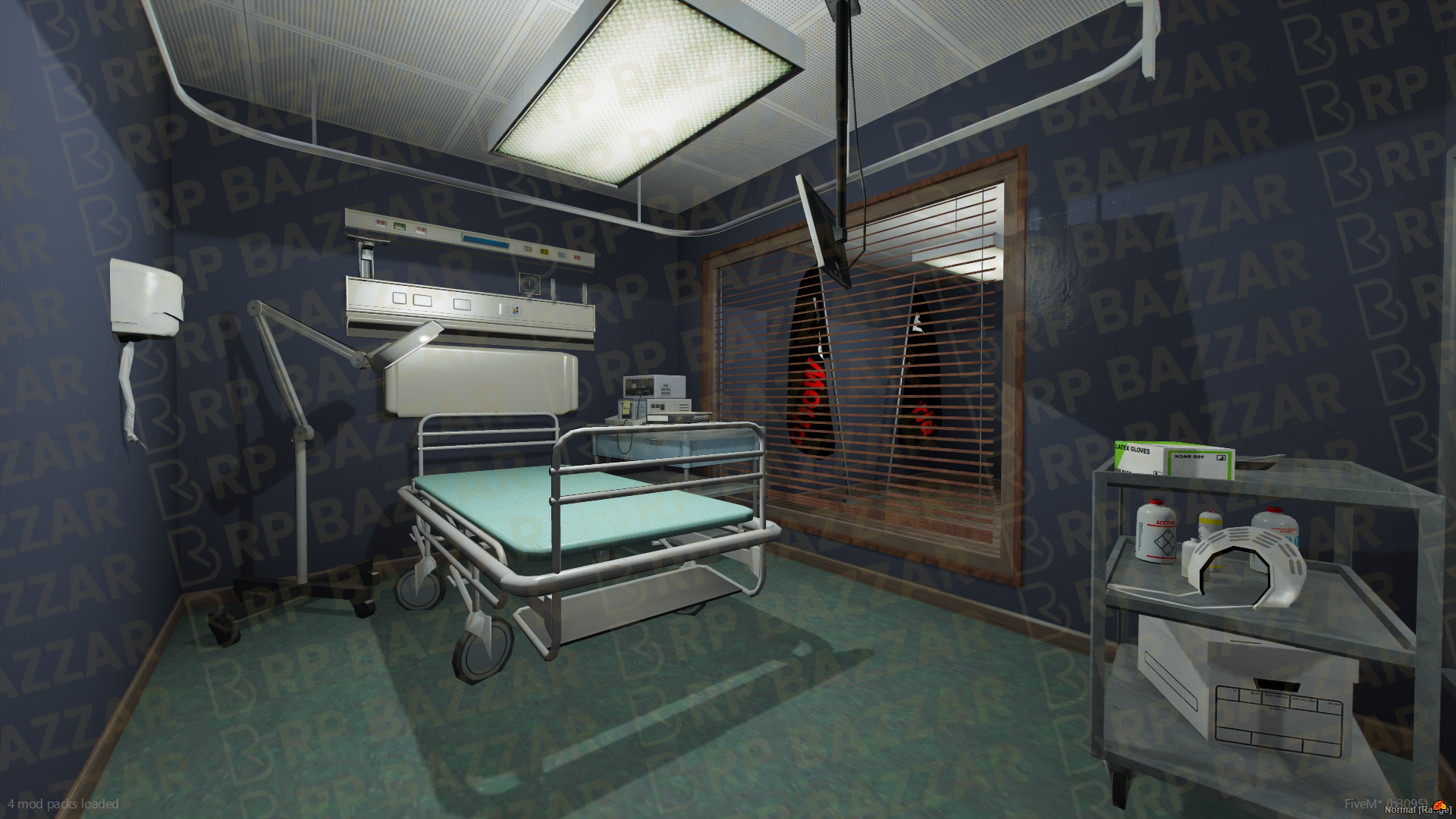 Patrol Police Station FiveM MLO — GTA RP Interior — ESX QB QBOX — RPBazzar