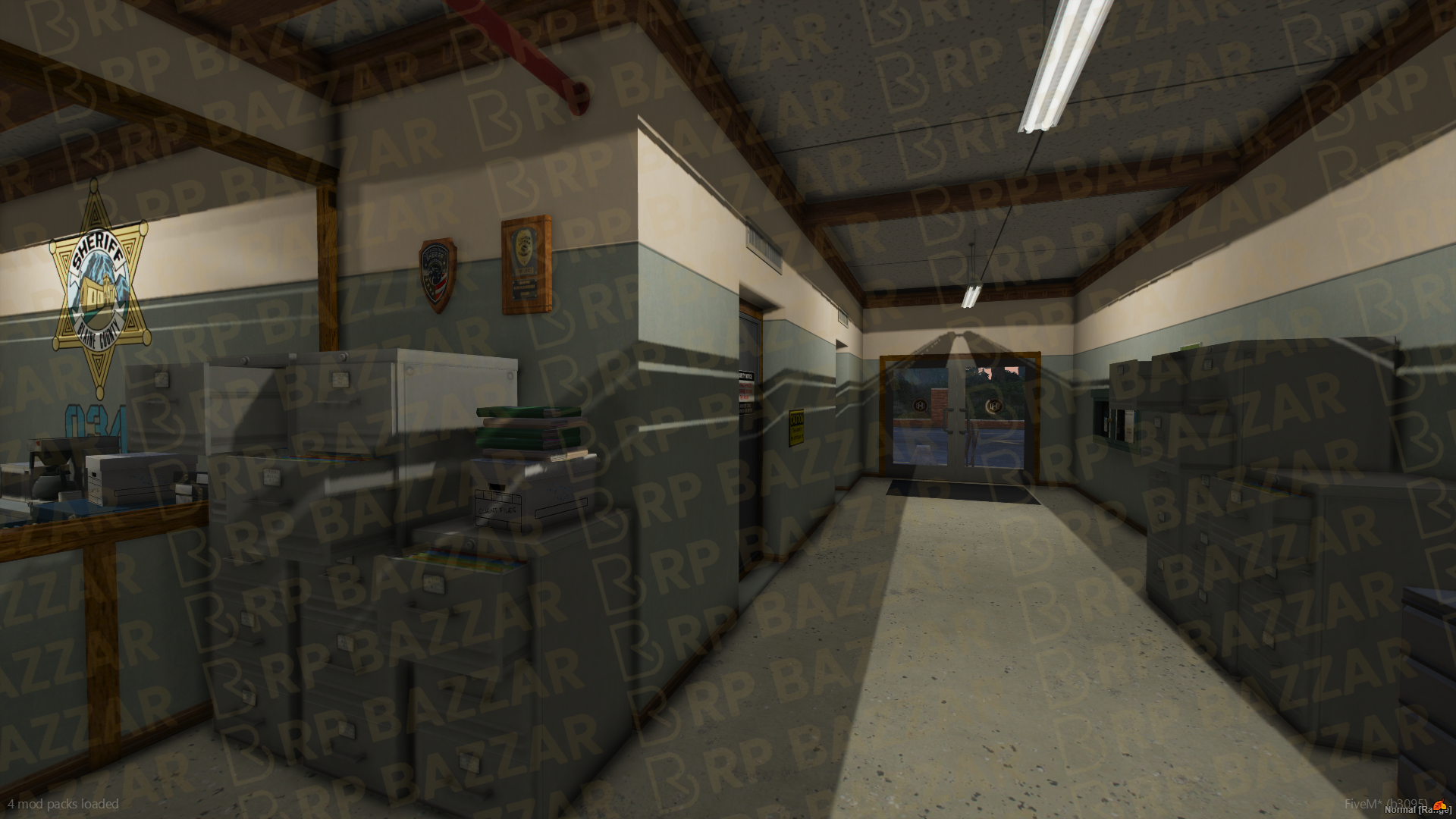 Harbor Police Station FiveM MLO — GTA RP Interior — ESX QB QBOX — RPBazzar