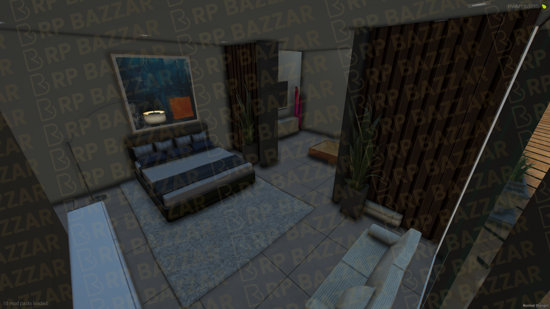 Luxury Mansion FiveM MLO — GTA RP Interior — ESX QB QBOX — RPBazzar
