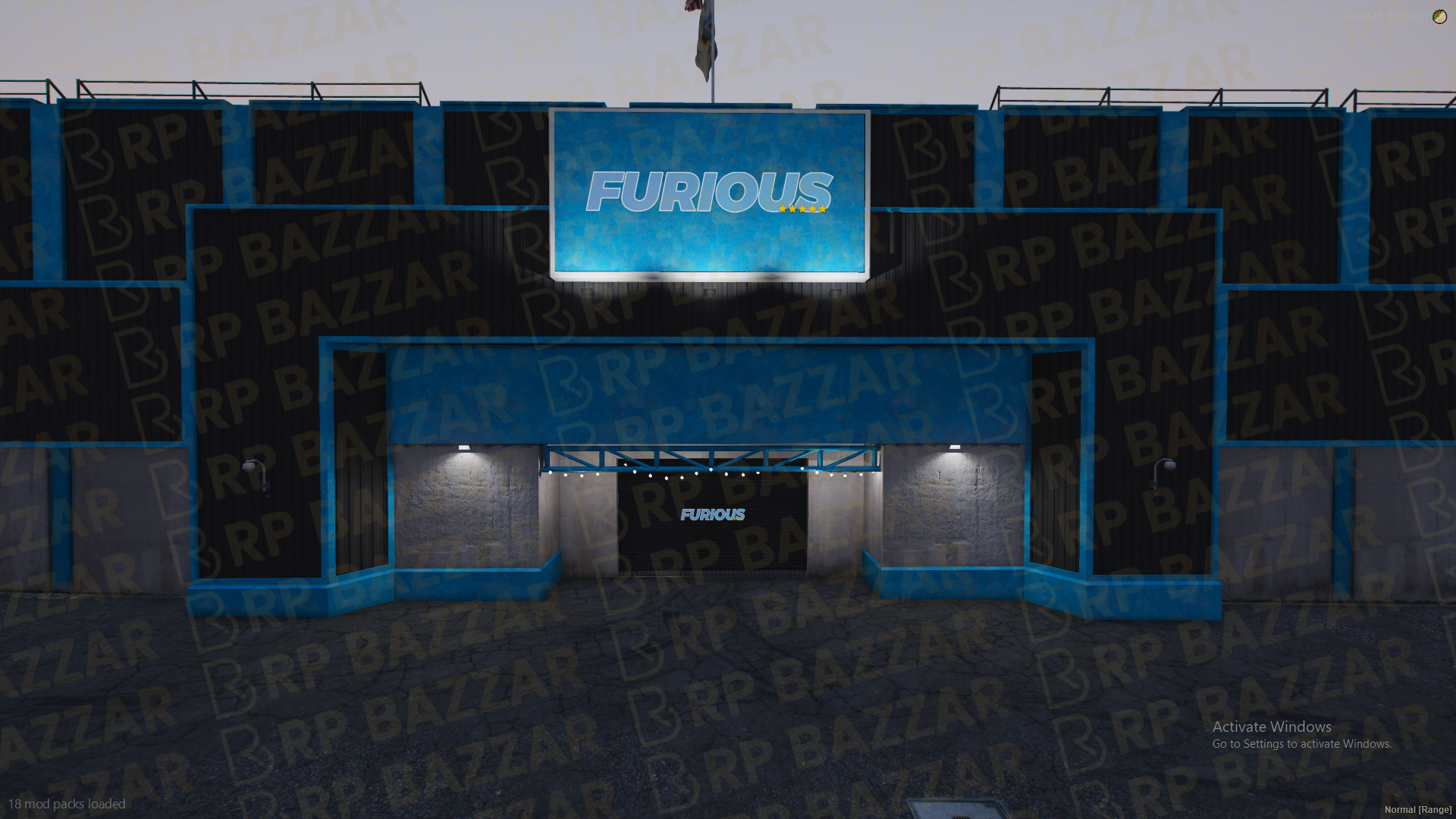 Pro Mechanic Shop FiveM MLO — GTA RP Interior — ESX QB QBOX — RPBazzar