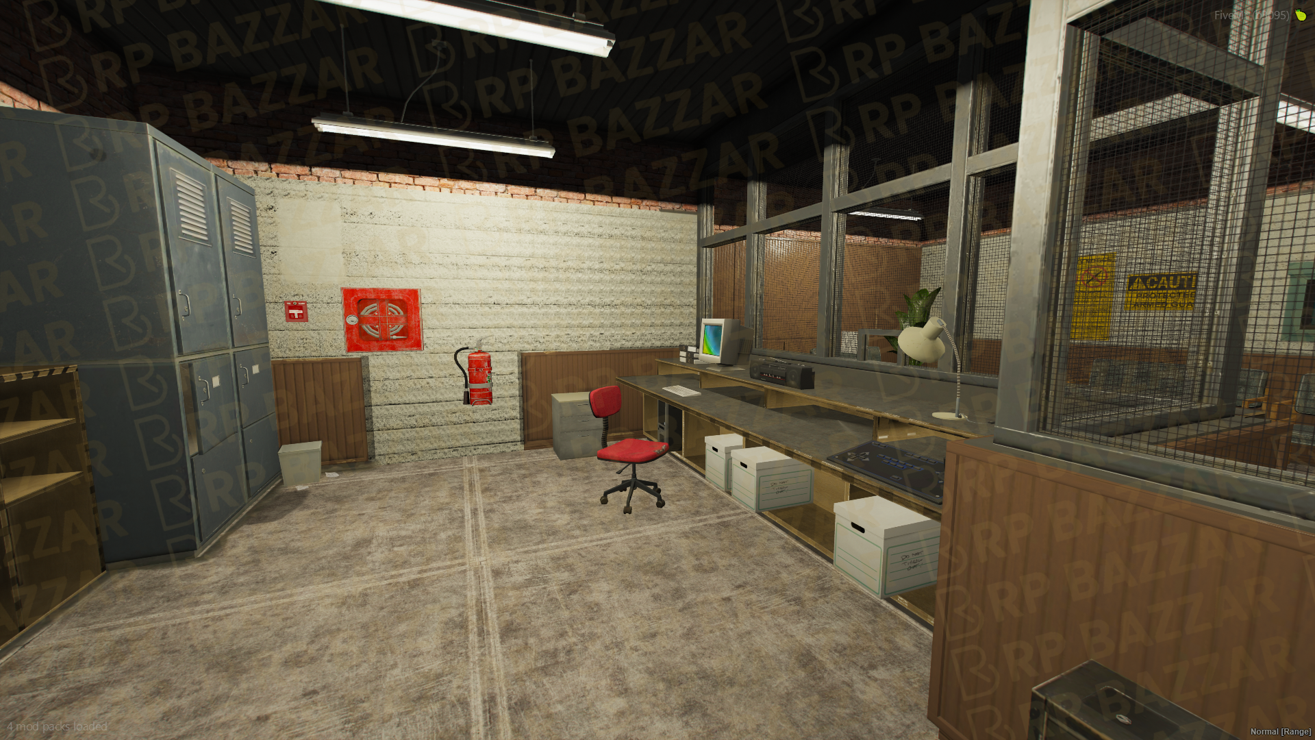 Underground Prison FiveM MLO — GTA RP Interior — ESX QB QBOX — RPBazzar