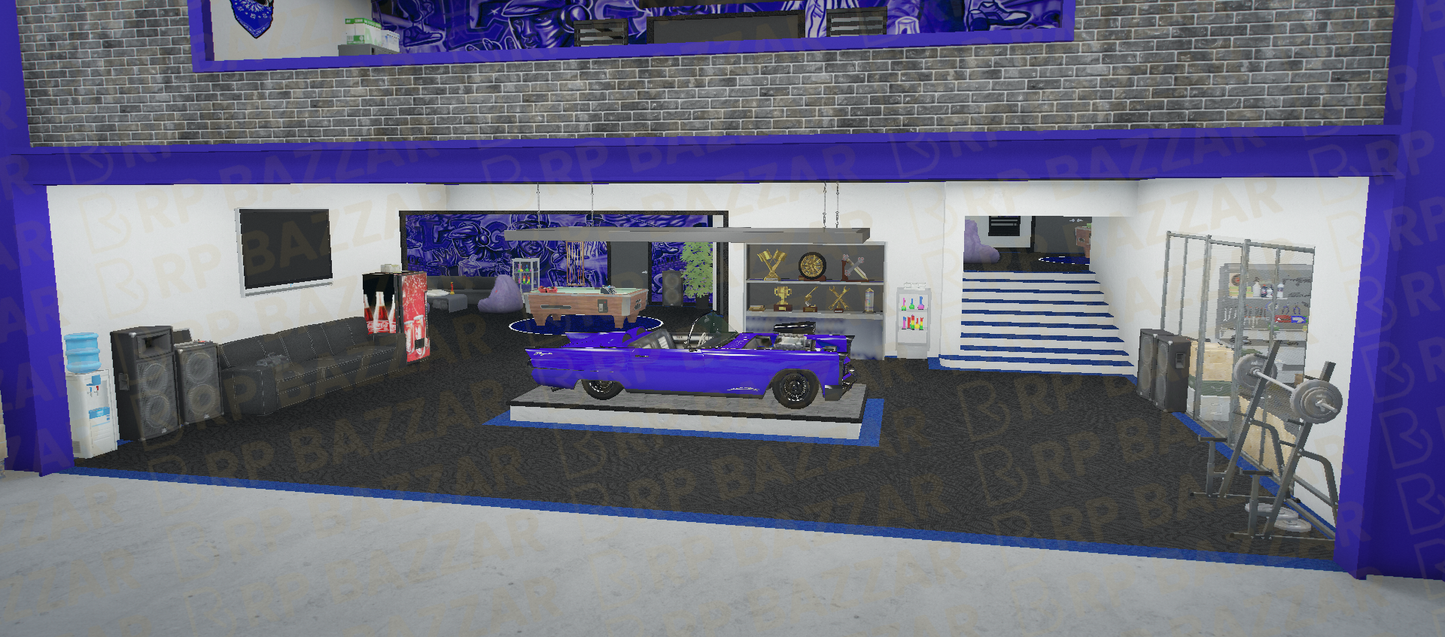 Ballas Gang Block FiveM MLO — GTA RP Interior — ESX QB QBOX — RPBazzar