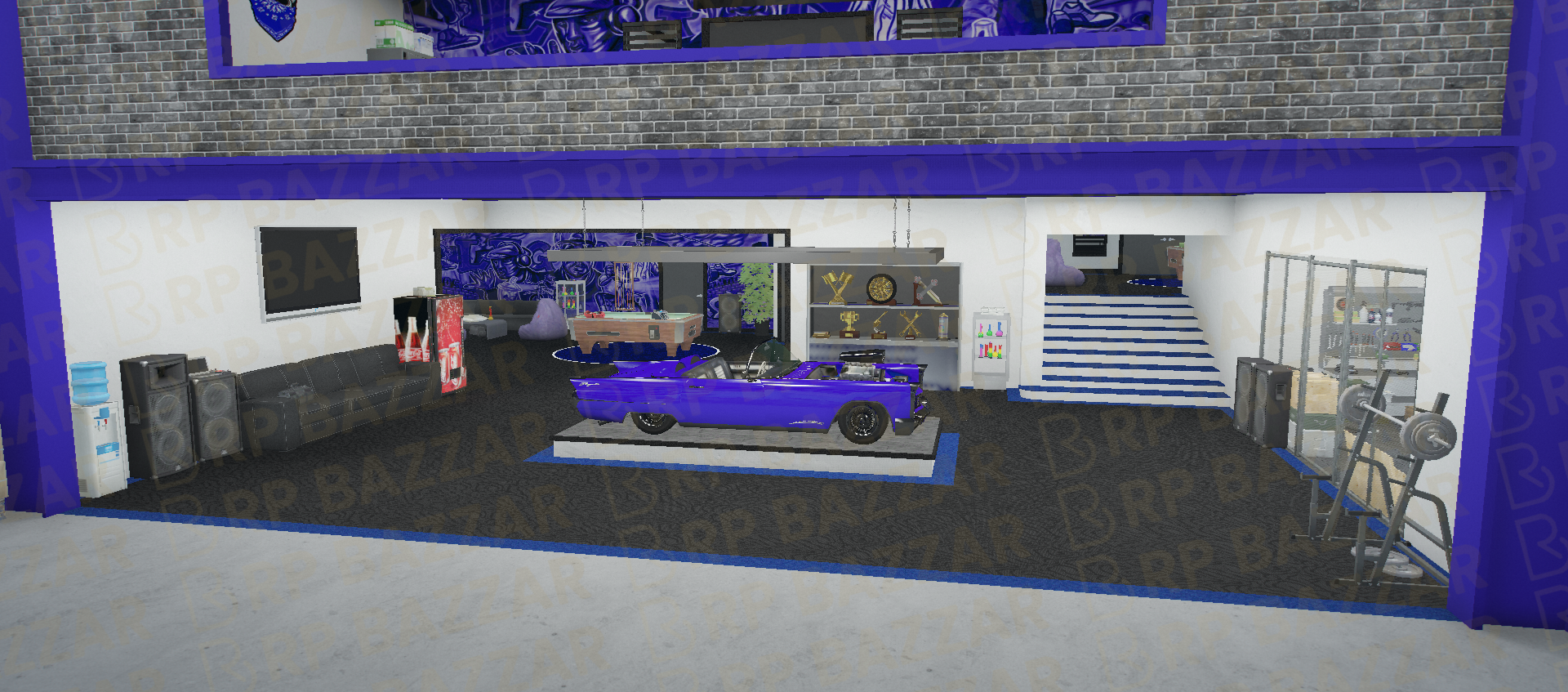 Ballas Gang Block FiveM MLO — GTA RP Interior — ESX QB QBOX — RPBazzar
