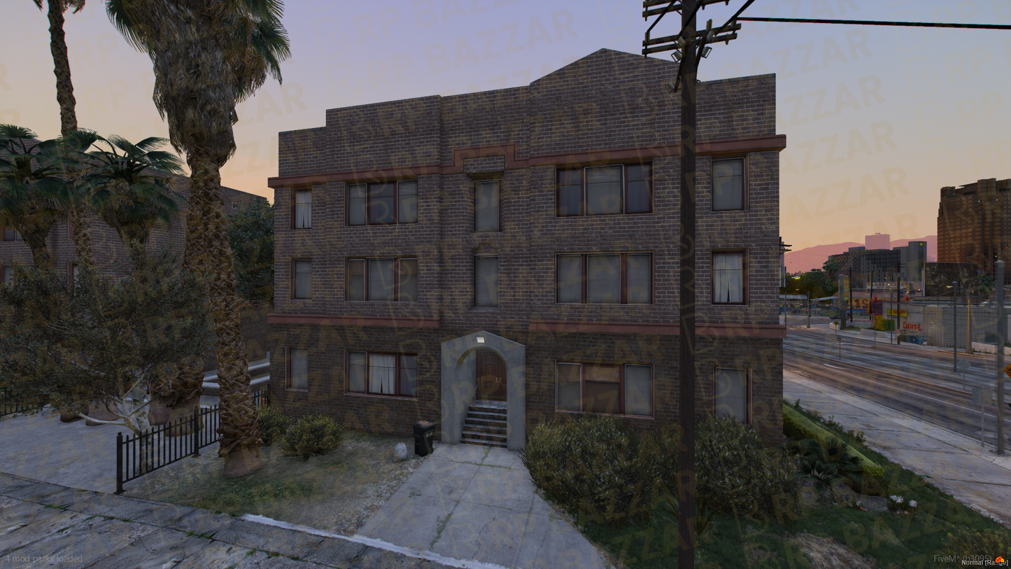 Coastal House Exterior FiveM MLO — GTA RP Interior — ESX QB QBOX — RPBazzar