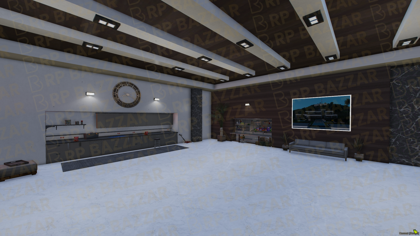 Modern Mansion FiveM MLO — GTA RP Interior — ESX QB QBOX — RPBazzar