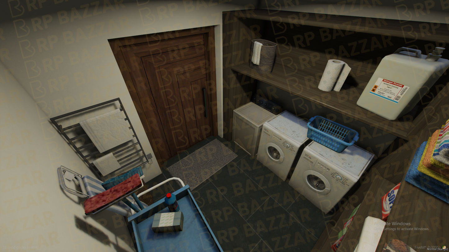 Abandoned Mansion FiveM MLO — GTA RP Interior — ESX QB QBOX — RPBazzar