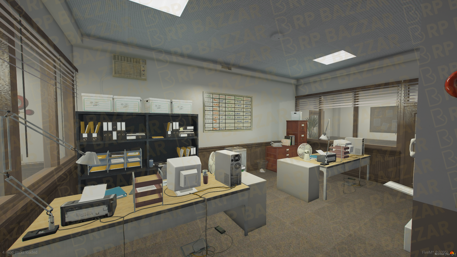 District Police Station FiveM MLO — GTA RP Interior — ESX QB QBOX — RPBazzar