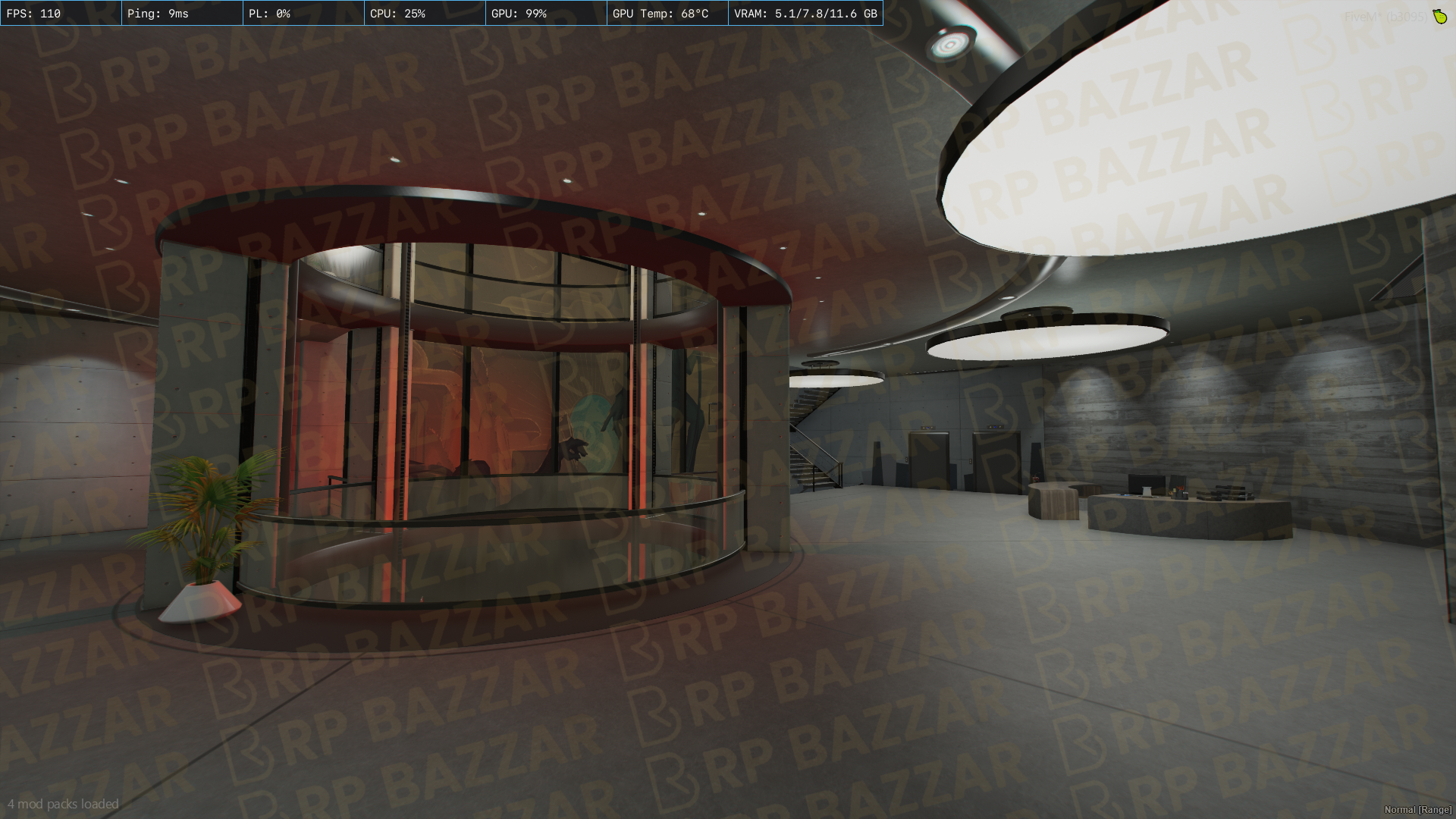Skyline Office FiveM MLO — GTA RP Interior — ESX QB QBOX — RPBazzar