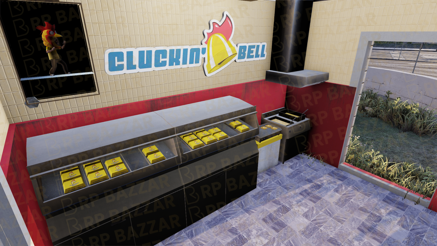Authentic Bistro FiveM MLO — GTA RP Interior — ESX QB QBOX — RPBazzar