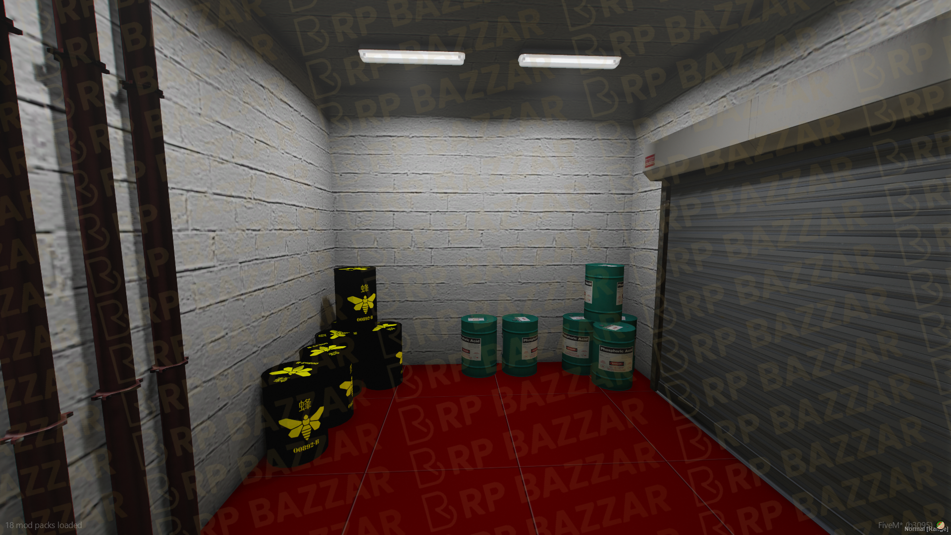 Backroom Drug Lab FiveM MLO — GTA RP Interior — ESX QB QBOX — RPBazzar