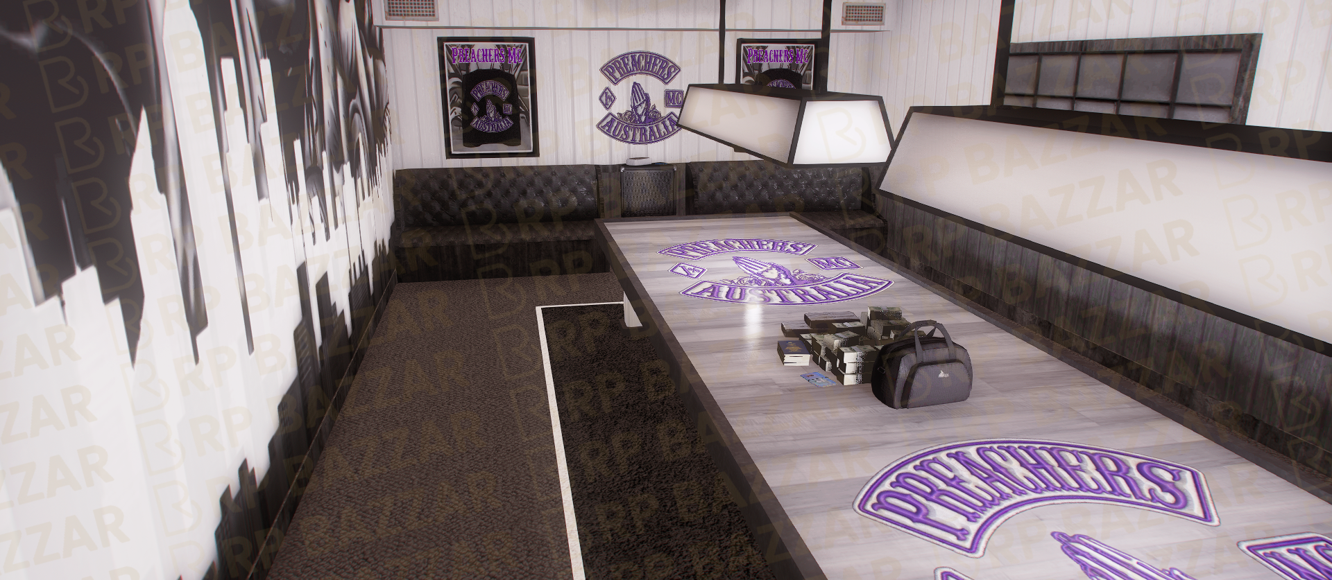 Mega Gang Estate FiveM MLO — GTA RP Interior — ESX QB QBOX — RPBazzar