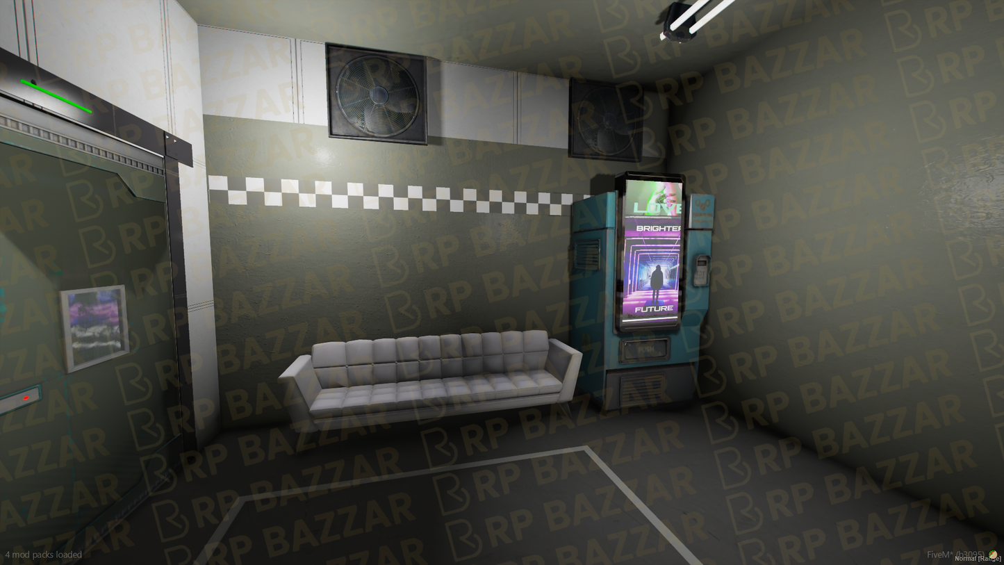 Airport Taxi Depot FiveM MLO — GTA RP Interior — ESX QB QBOX — RPBazzar