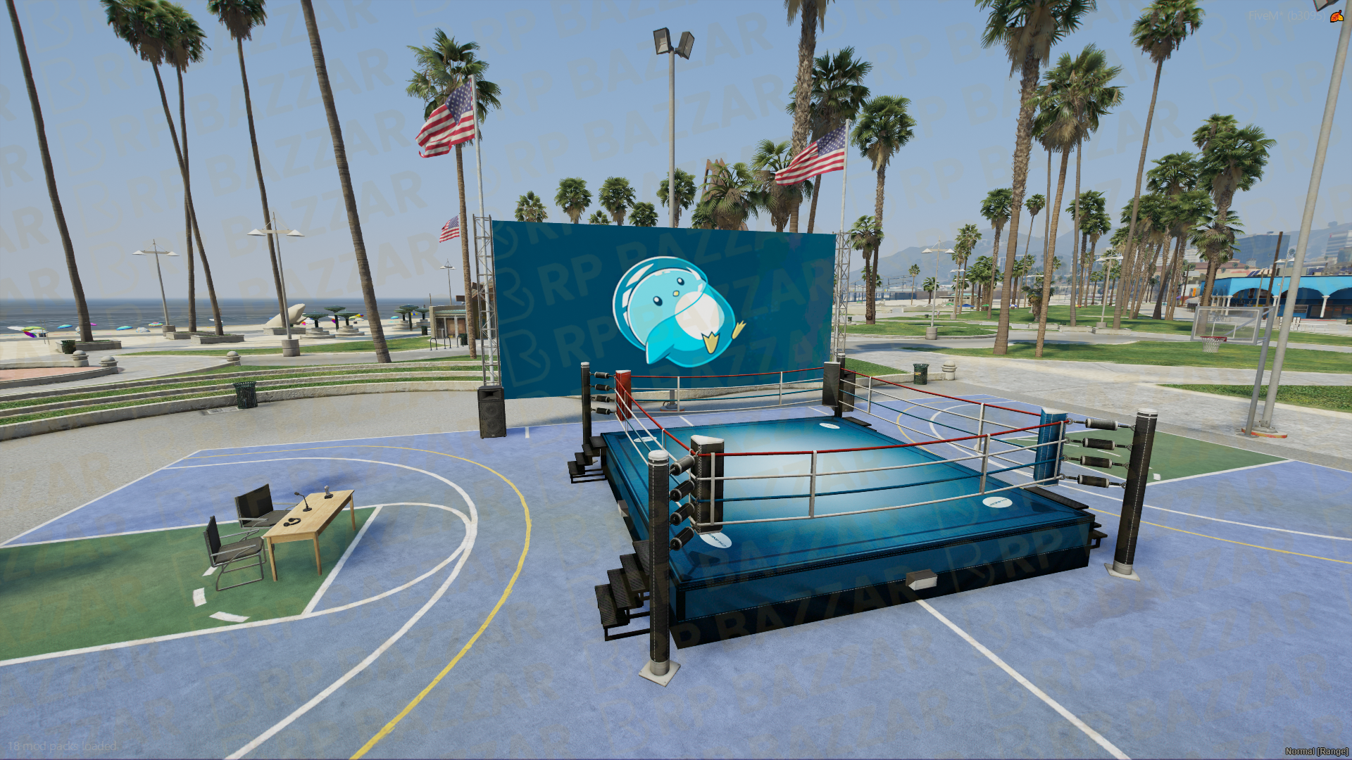 Victory Boxing Ring FiveM MLO — GTA RP Interior — ESX QB QBOX — RPBazzar