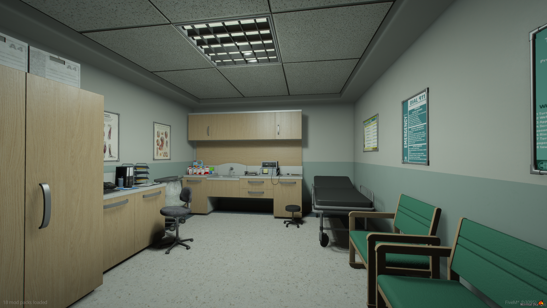 Recovery Hospital FiveM MLO — GTA RP Interior — ESX QB QBOX — RPBazzar