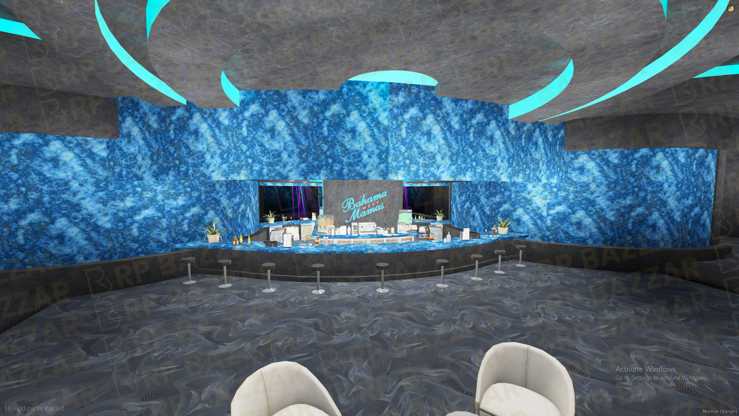 Vintage Nightclub FiveM MLO — GTA RP Interior — ESX QB QBOX — RPBazzar