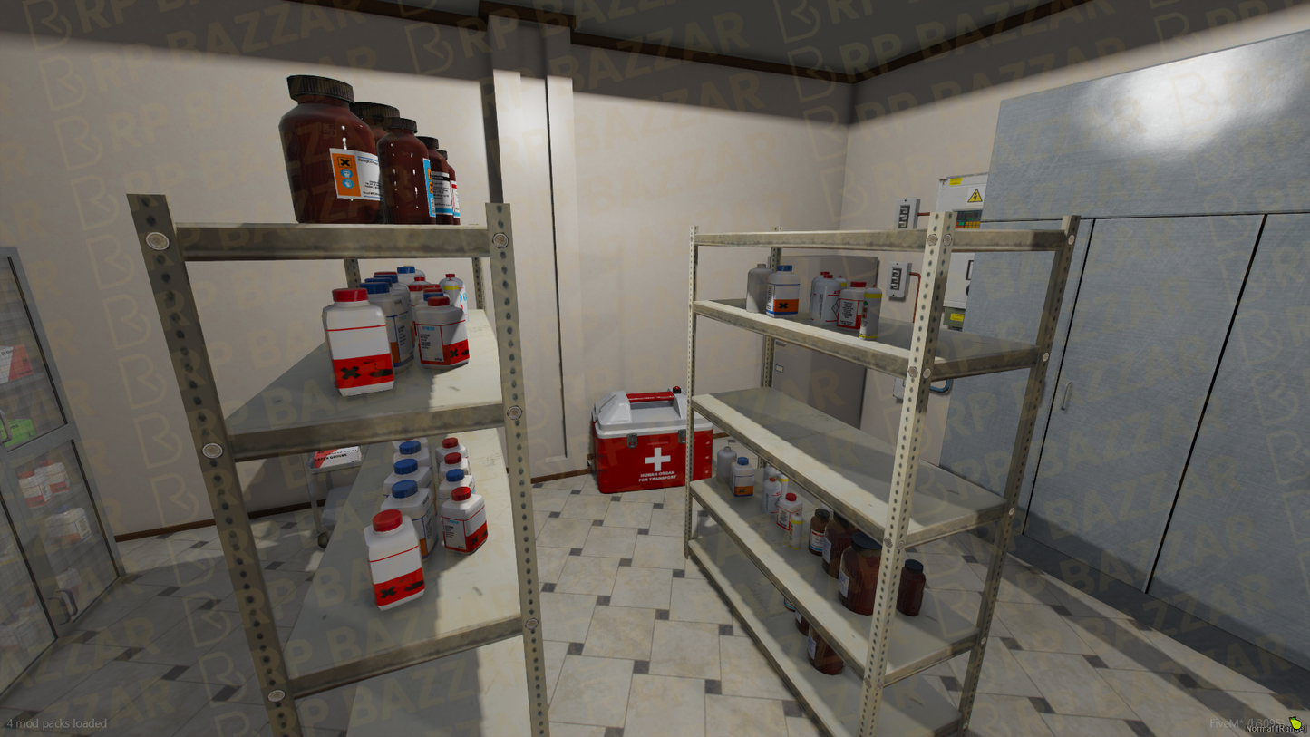 Central Fire Department FiveM MLO — GTA RP Interior — ESX QB QBOX — RPBazzar