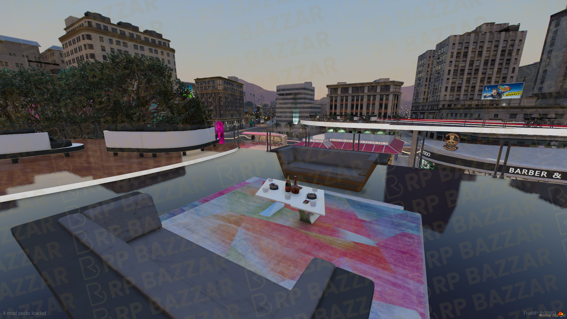 Plaza Legion Square FiveM MLO — GTA RP Interior — ESX QB QBOX — RPBazzar