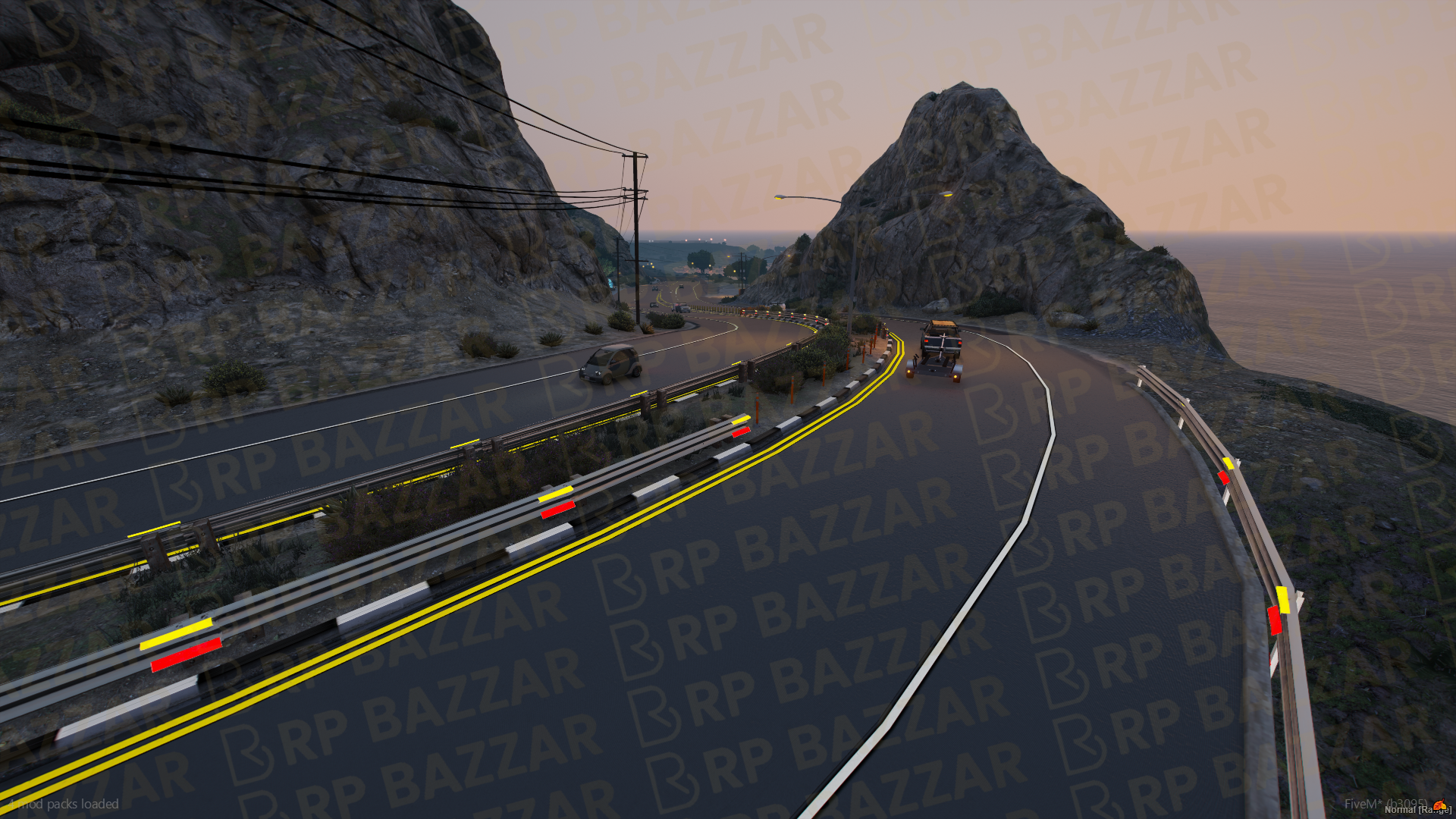 Scenic Road FiveM MLO — GTA RP Road Map — ESX QB QBOX — RPBazzar