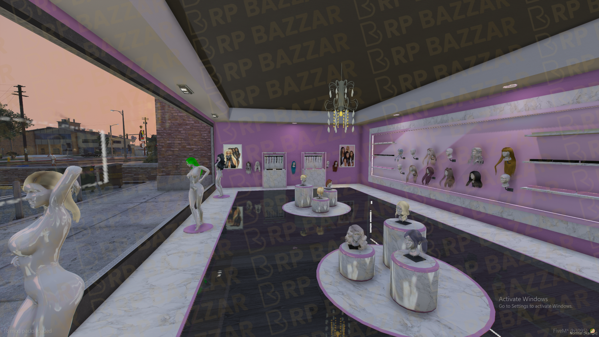 Sleek Girl Haven FiveM MLO — GTA RP Interior — ESX QB QBOX — RPBazzar