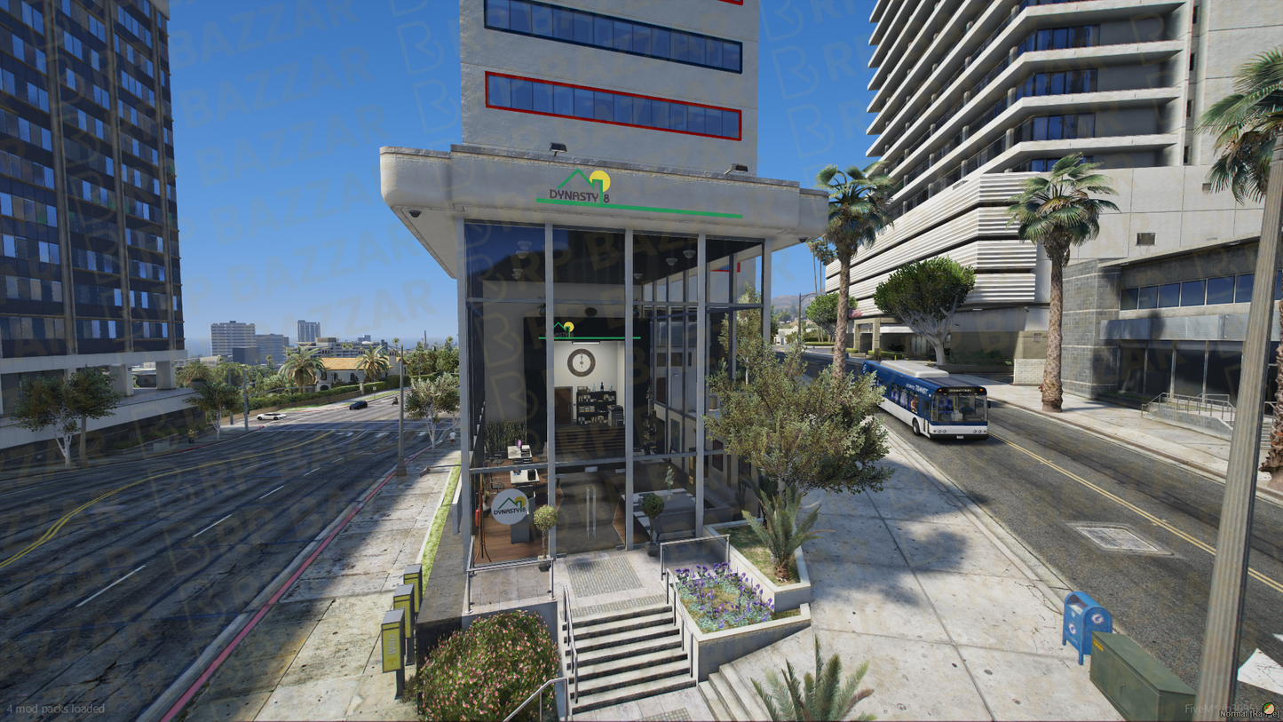 Panoramic Office FiveM MLO — GTA RP Interior — ESX QB QBOX — RPBazzar