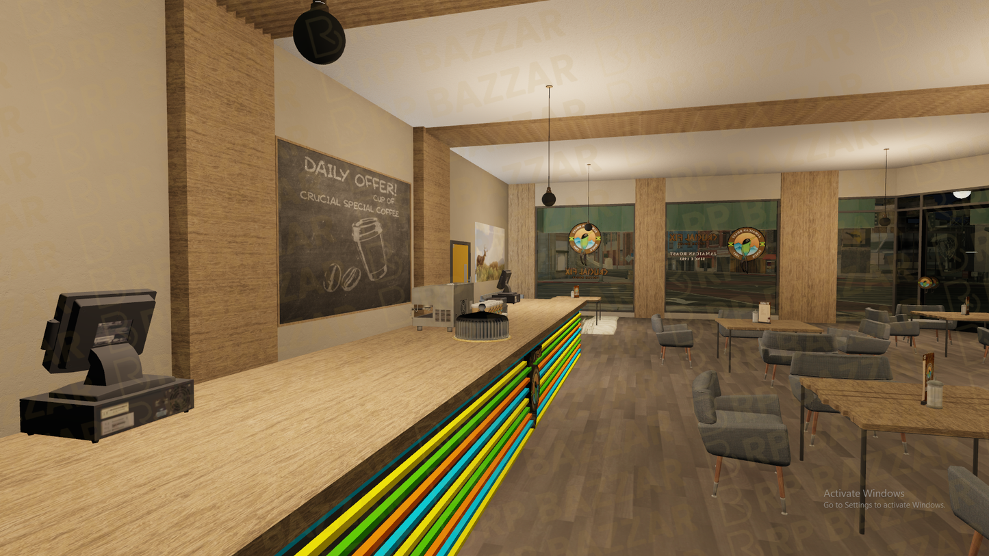 Busy Taco Stand FiveM MLO — GTA RP Interior — ESX QB QBOX — RPBazzar