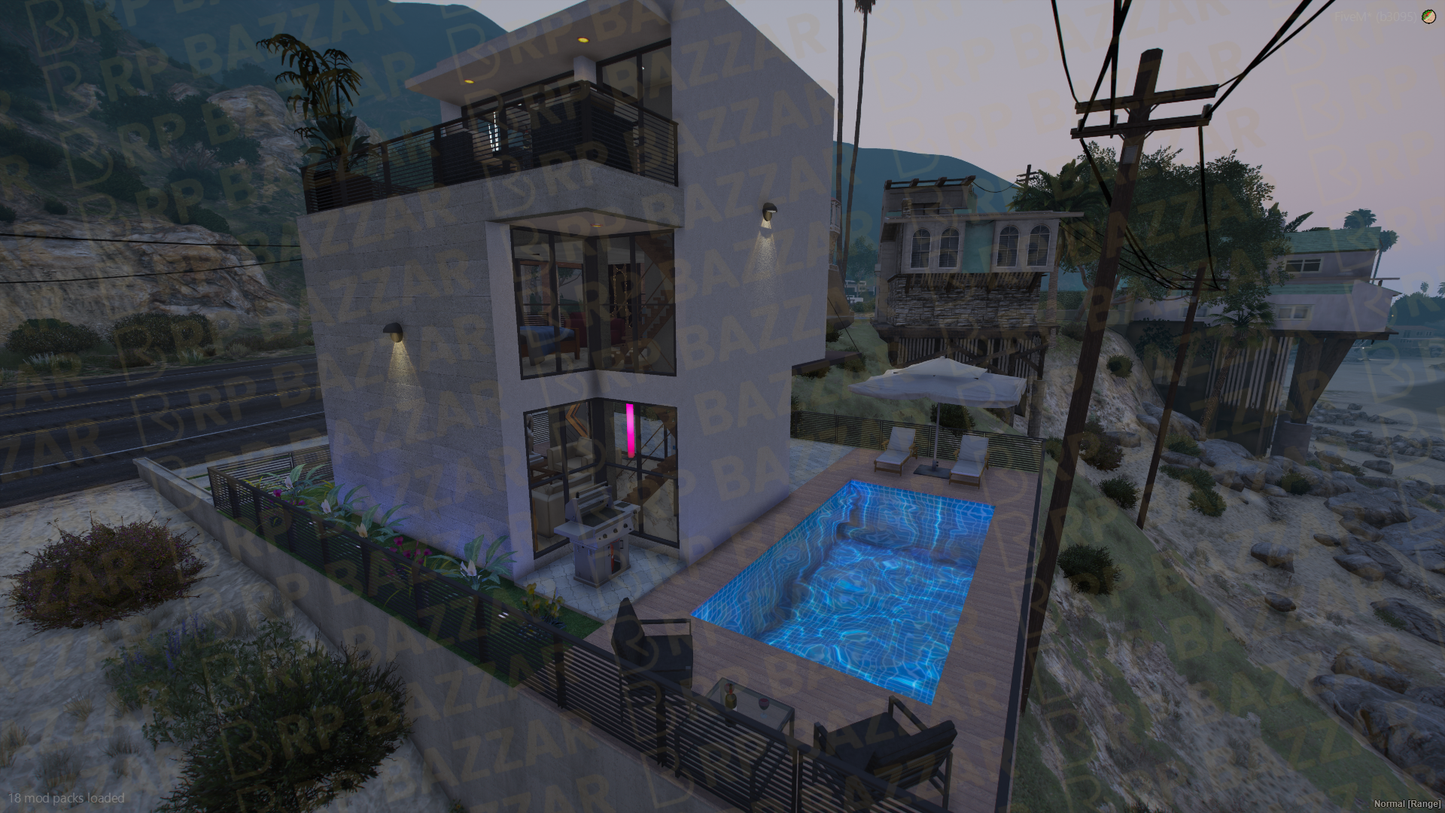 Underground Mansion FiveM MLO — GTA RP Interior — ESX QB QBOX — RPBazzar
