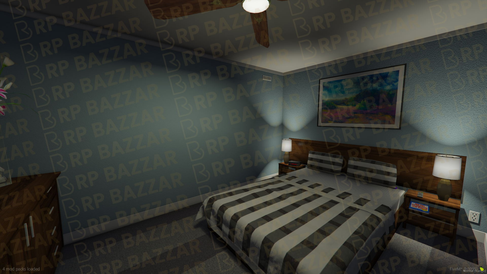 Neon Motel FiveM MLO — GTA RP Interior — ESX QB QBOX — RPBazzar