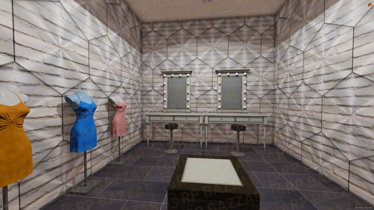 Vintage Clothing Store FiveM MLO — GTA RP Interior — ESX QB QBOX — RPBazzar