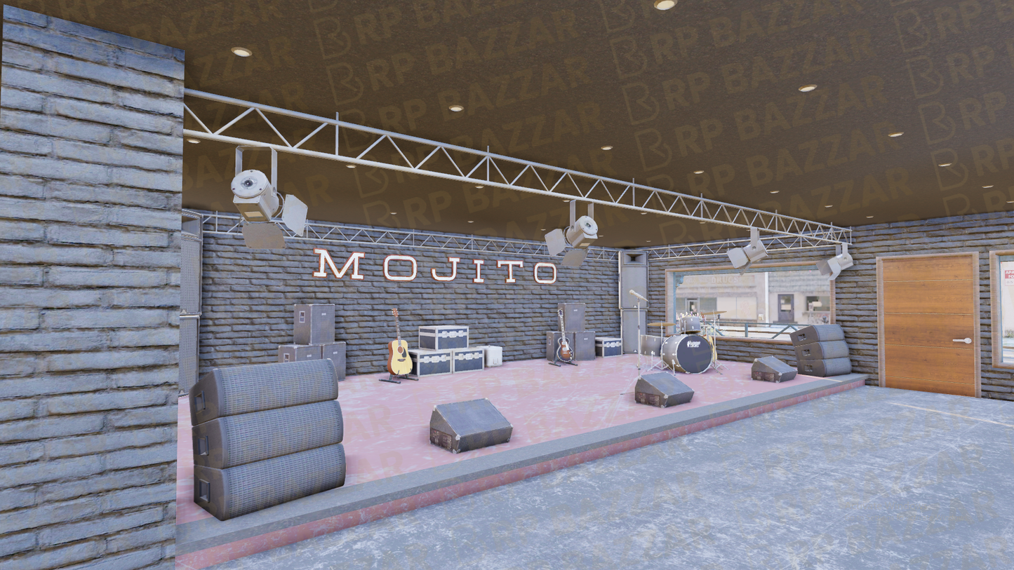 Lore-Friendly Burger Bar FiveM MLO — GTA RP Interior — ESX QB QBOX — RPBazzar