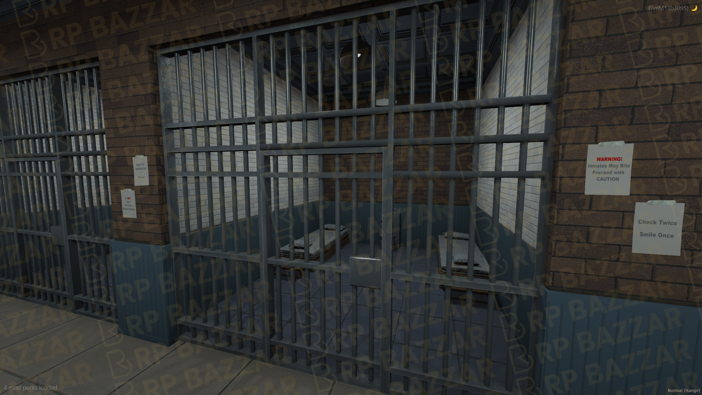 Command Police Station FiveM MLO — GTA RP Interior — ESX QB QBOX — RPBazzar