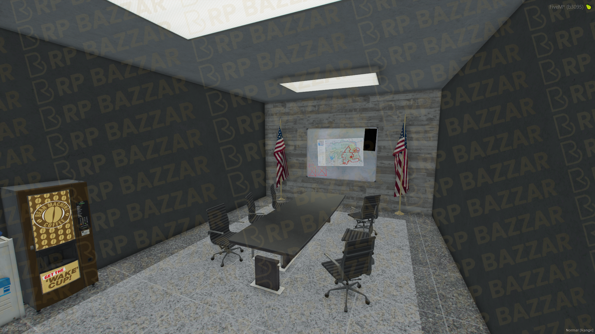 Precinct Police Station FiveM MLO — GTA RP Interior — ESX QB QBOX — RPBazzar