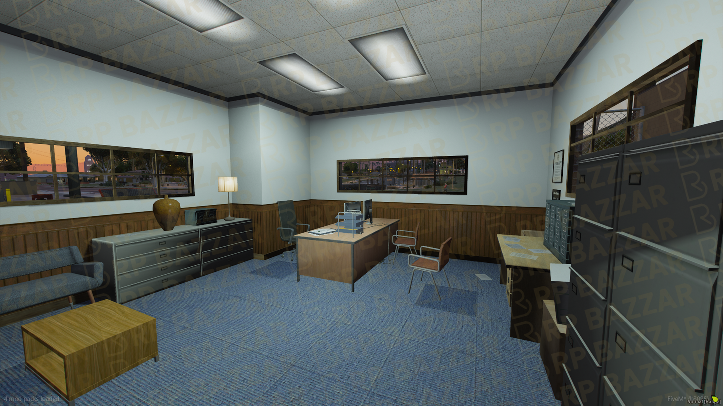 Pro Repair Station FiveM MLO — GTA RP Interior — ESX QB QBOX — RPBazzar