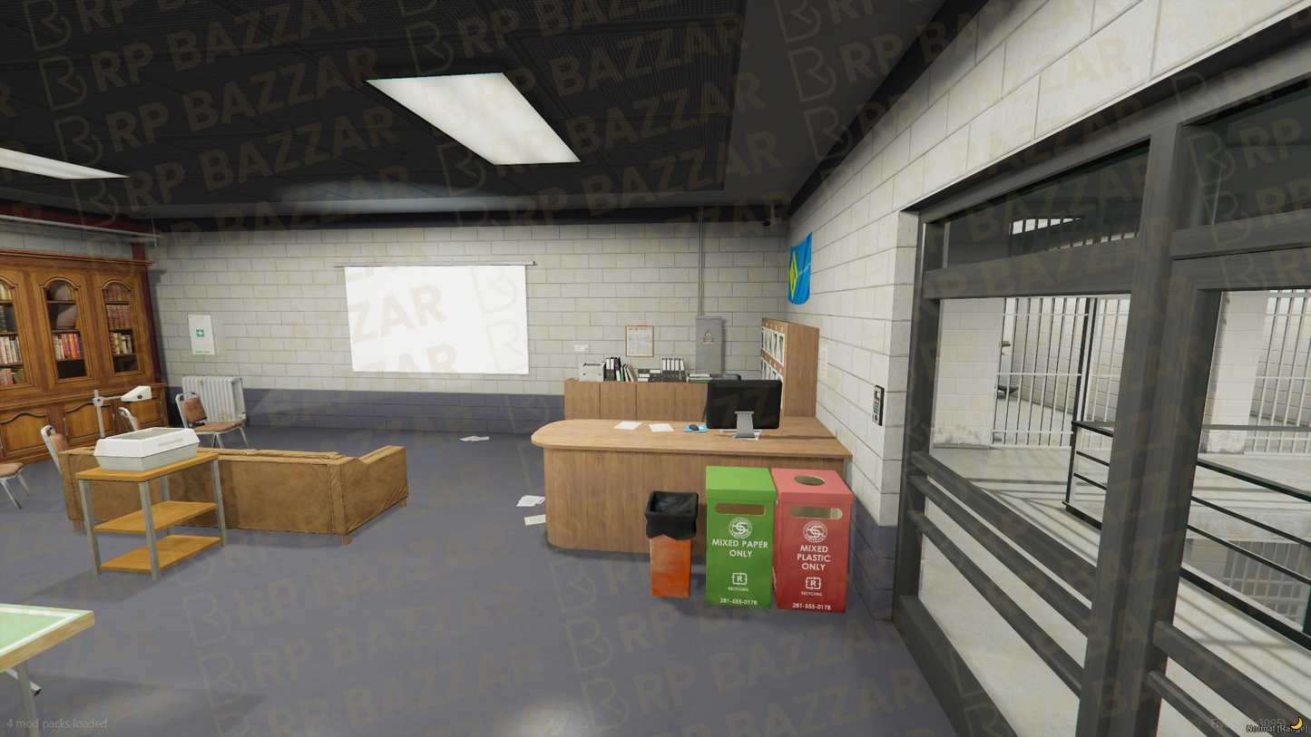 State Prison FiveM MLO — GTA RP Interior — ESX QB QBOX — RPBazzar