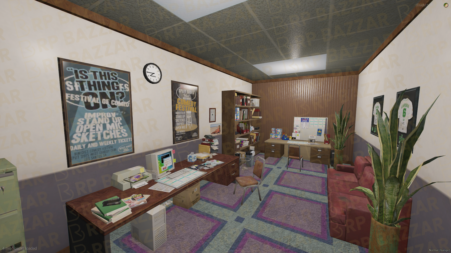Central Taxi Depot FiveM MLO — GTA RP Interior — ESX QB QBOX — RPBazzar