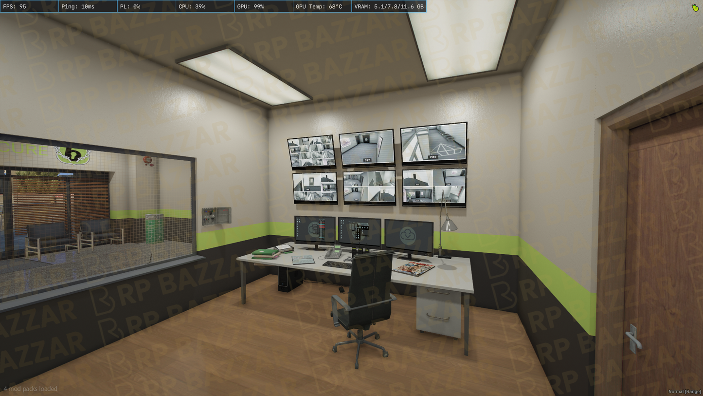 Penthouse Office FiveM MLO — GTA RP Interior — ESX QB QBOX — RPBazzar