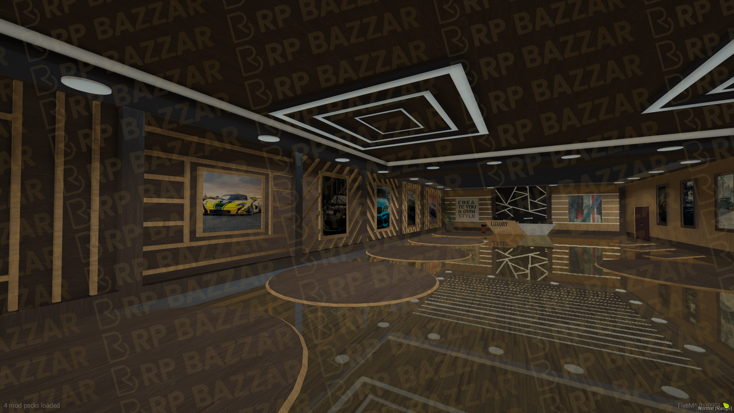 Grand Vehicle Shop FiveM MLO — GTA RP Interior — ESX QB QBOX — RPBazzar
