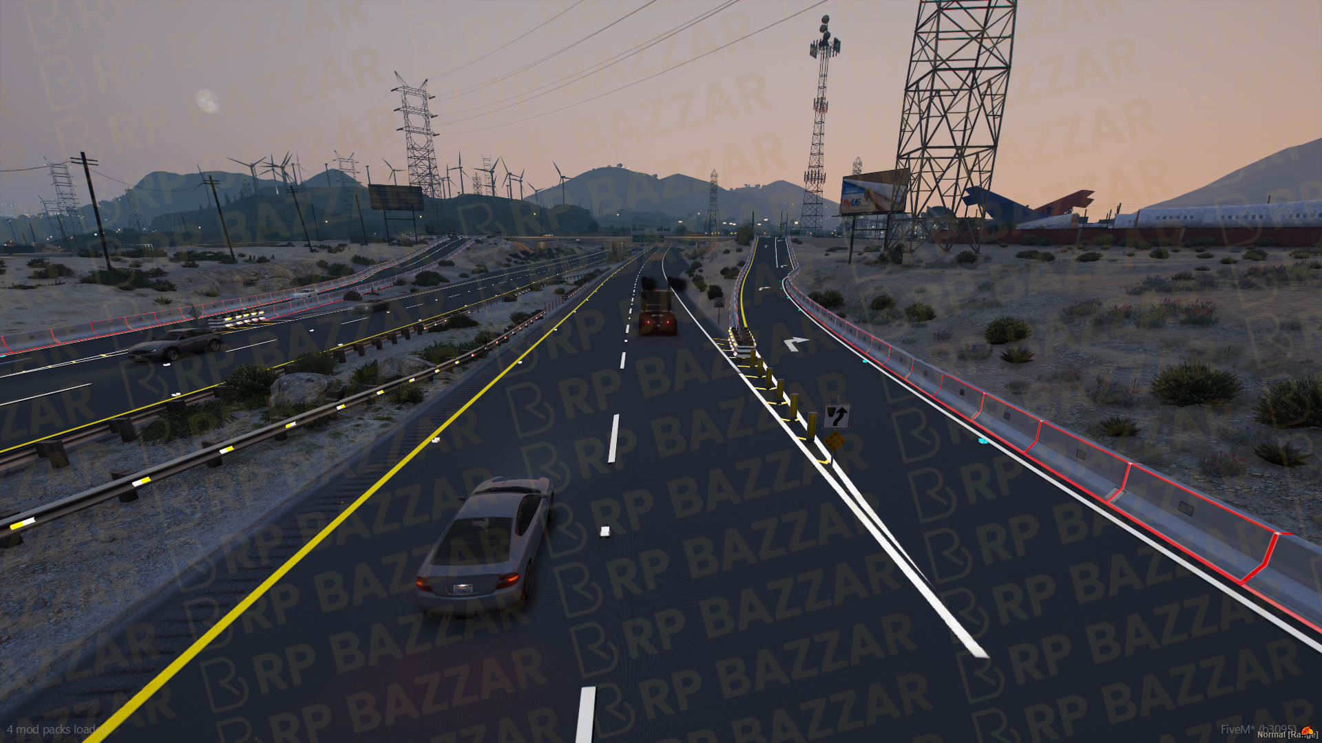 Downtown Road FiveM MLO — GTA RP Road Map — ESX QB QBOX — RPBazzar