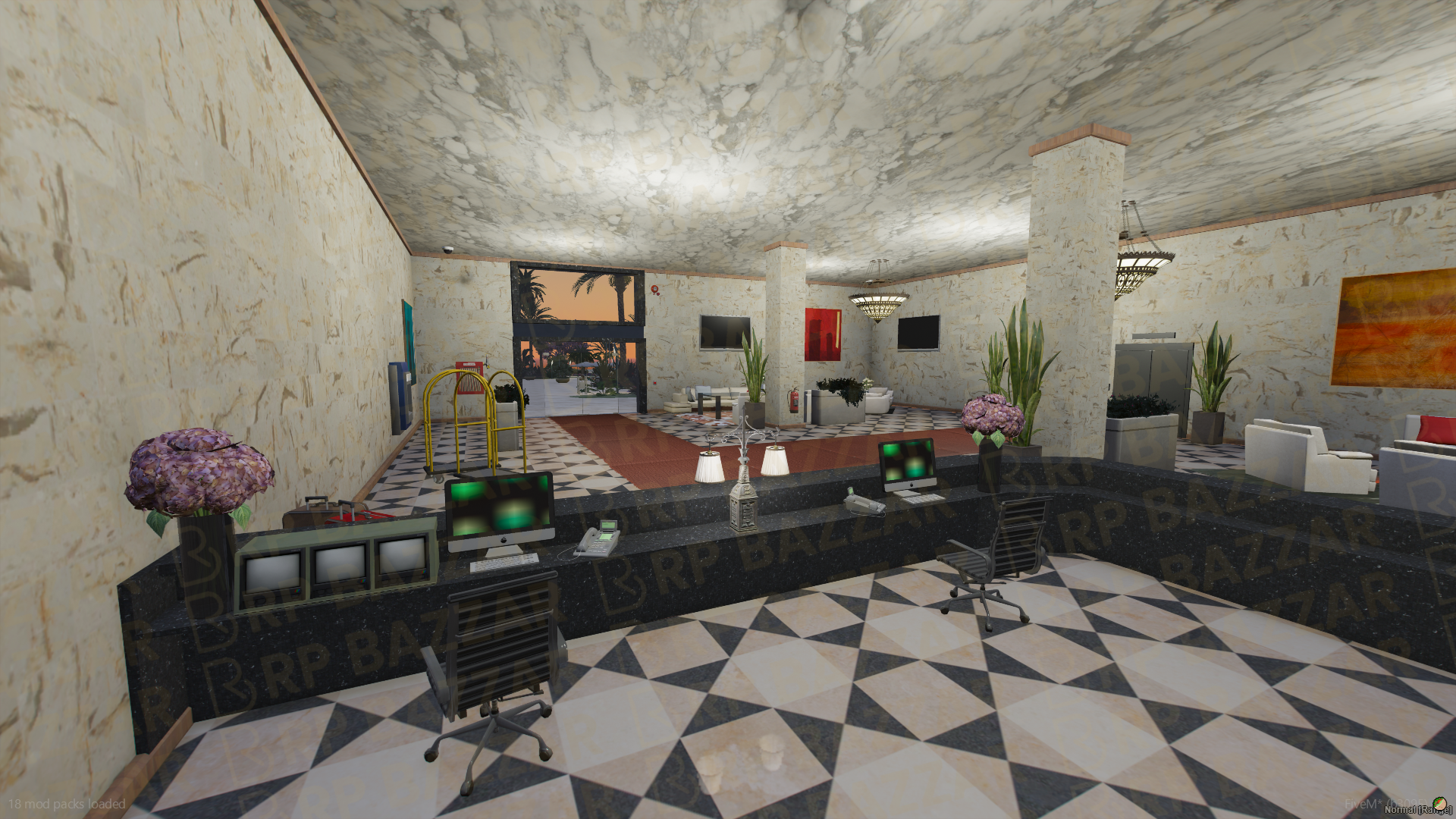 Urban Apartment FiveM MLO — GTA RP Interior — ESX QB QBOX — RPBazzar