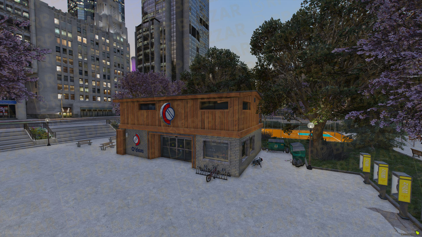 Downtown Legion Square FiveM MLO — GTA RP Interior — ESX QB QBOX — RPBazzar