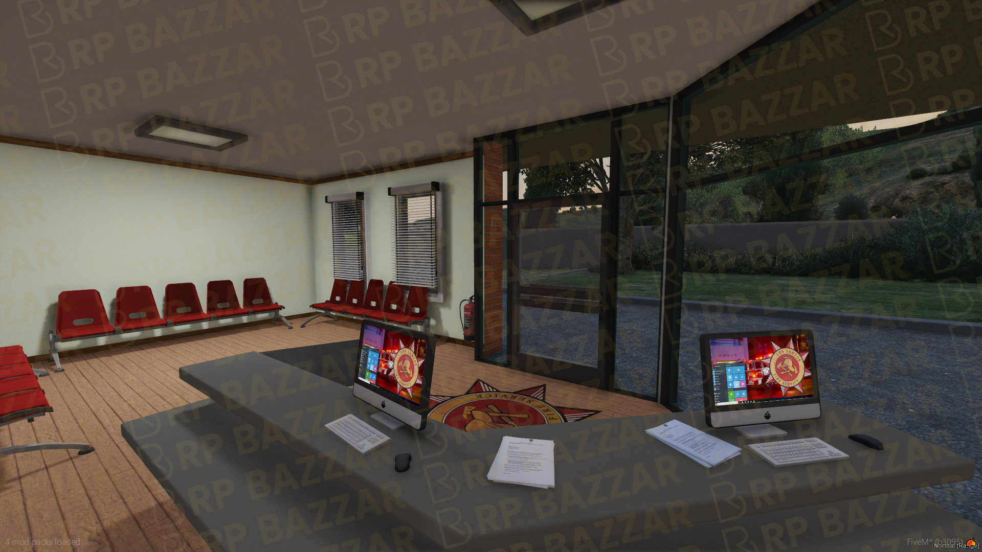 Riverside Fire Department FiveM MLO — GTA RP Interior — ESX QB QBOX — RPBazzar