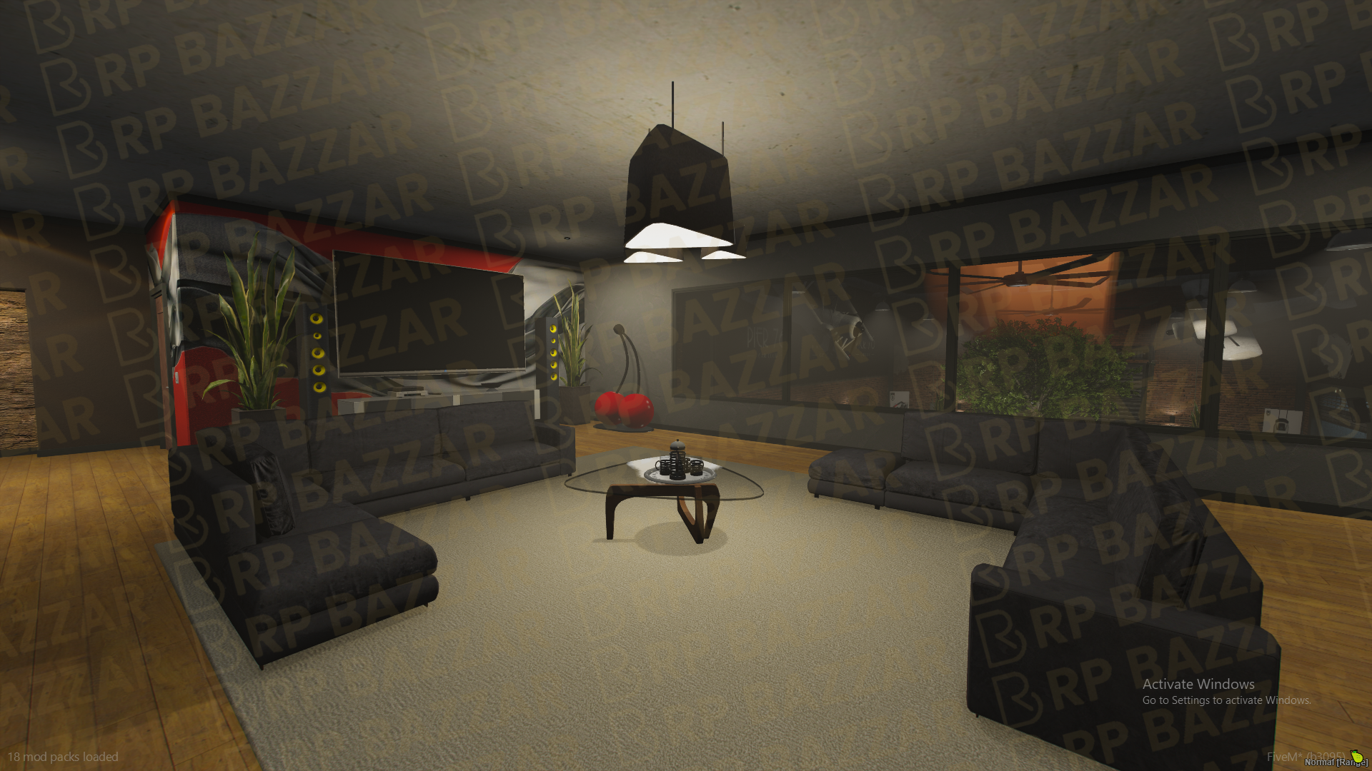 Sleek Mechanic Shop FiveM MLO — GTA RP Interior — ESX QB QBOX — RPBazzar
