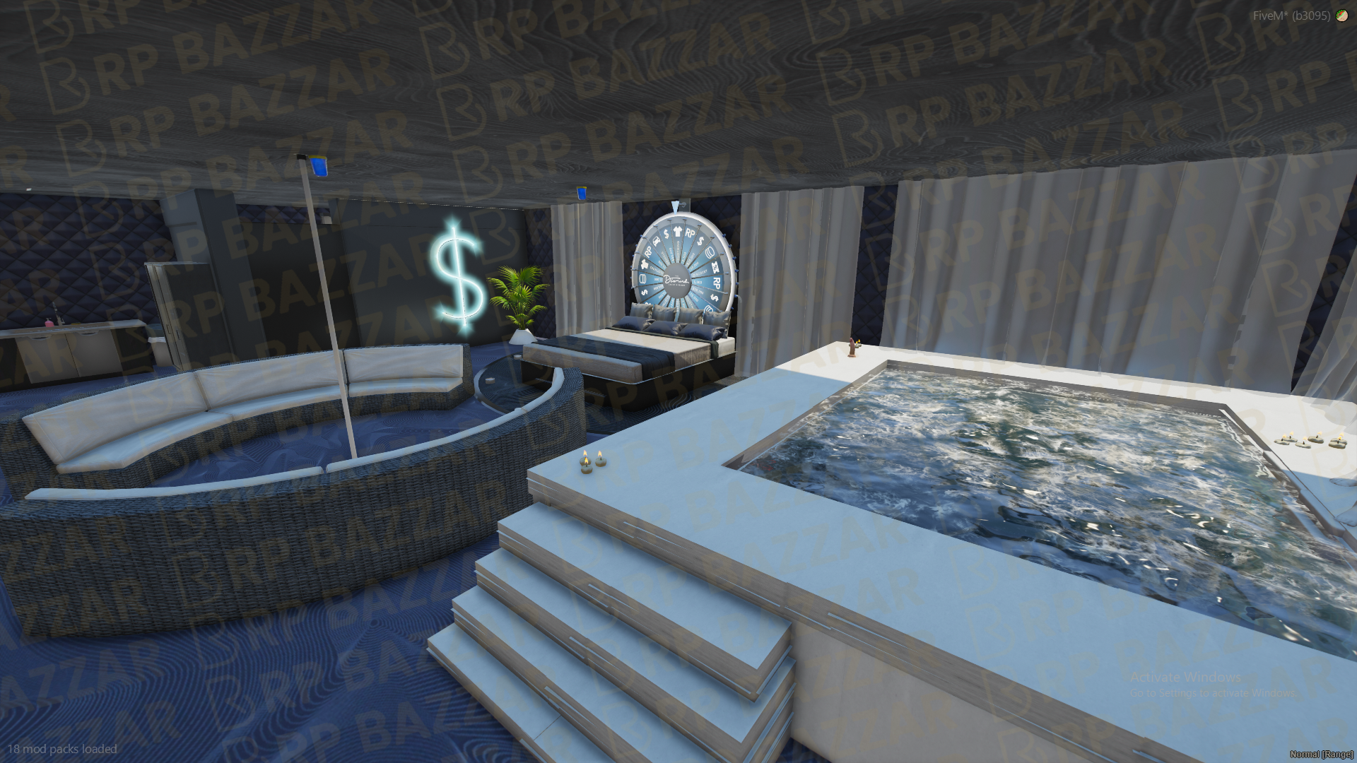 Upscale Nightclub FiveM MLO — GTA RP Interior — ESX QB QBOX — RPBazzar
