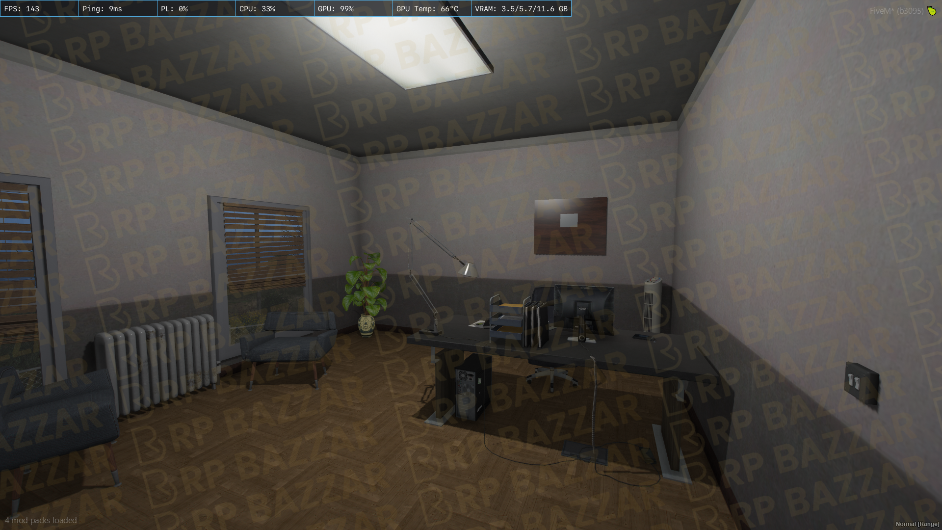 Highrise Office FiveM MLO — GTA RP Interior — ESX QB QBOX — RPBazzar