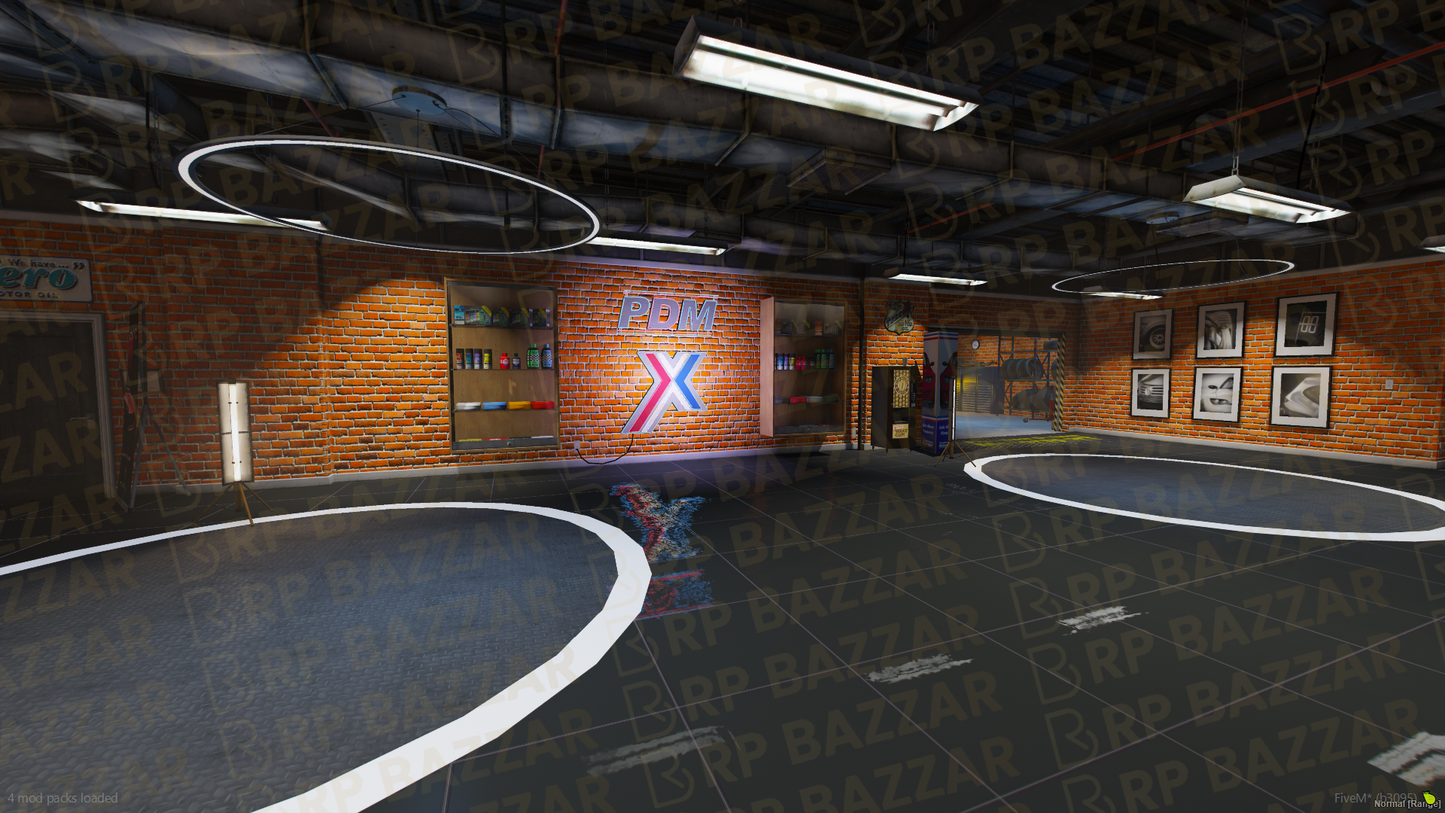 Apex Vehicle Shop FiveM MLO — GTA RP Interior — ESX QB QBOX — RPBazzar