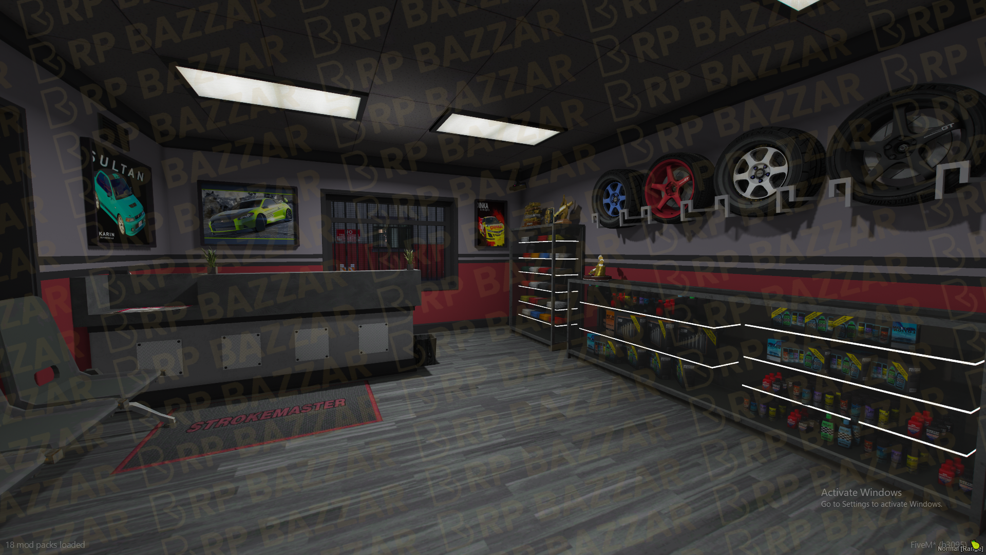 Off-Road Mechanic Shop FiveM MLO — GTA RP Interior — ESX QB QBOX — RPBazzar