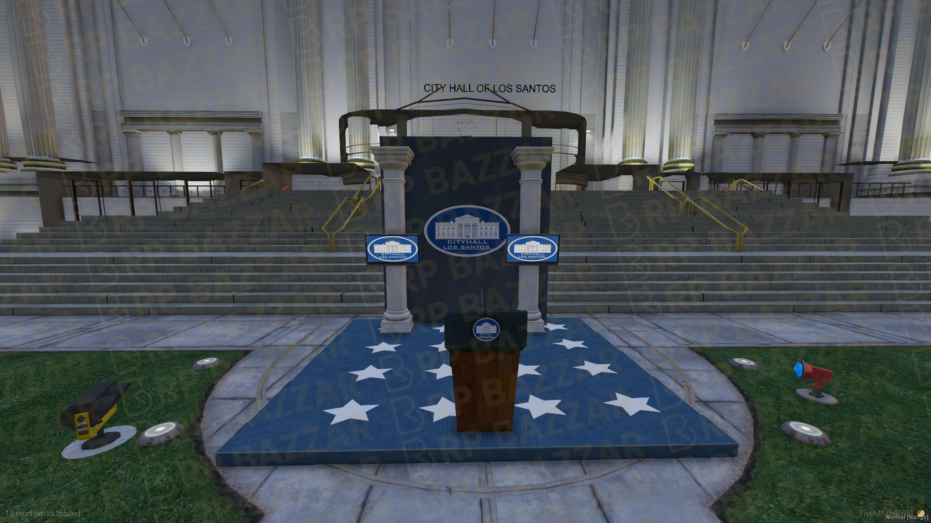 013.Cityhall FiveM MLO — rpbazzar