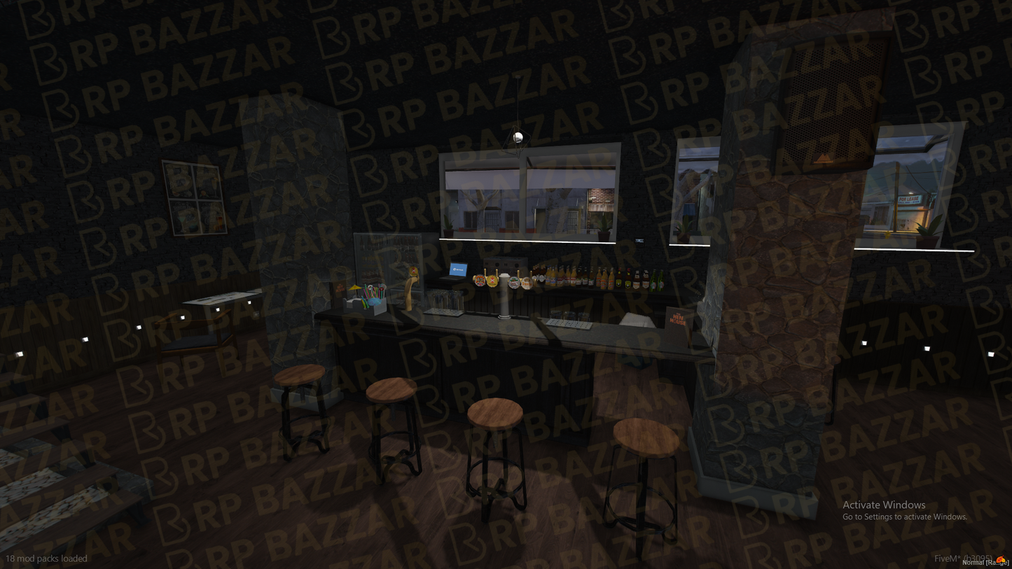 Chrome Nightclub FiveM MLO — GTA RP Interior — ESX QB QBOX — RPBazzar